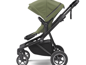 Thule Thule Sleek Infant Stroller Bundle 3in1 green on black
